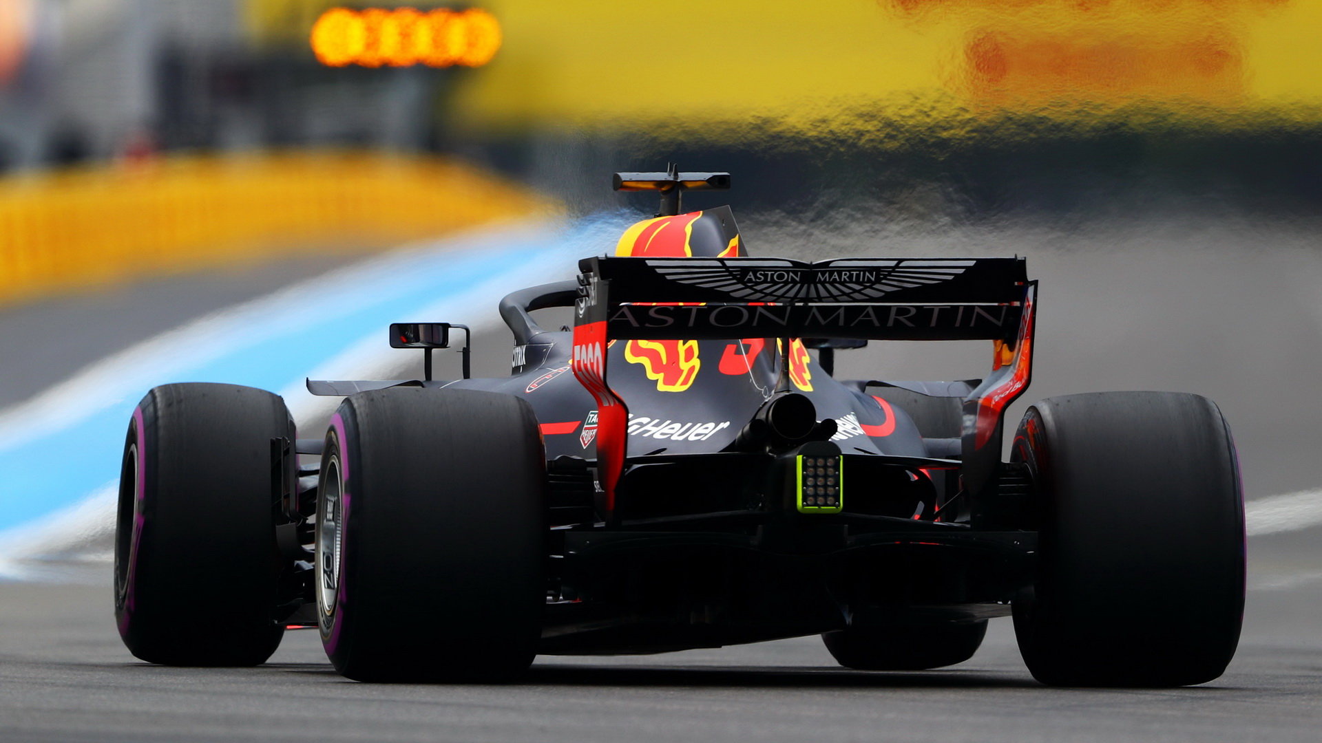 Daniel Ricciardo v kvalifikaci ve Francii