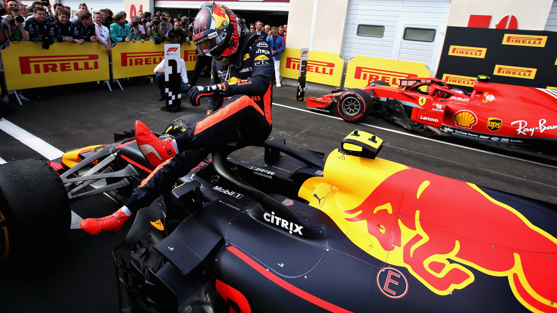 Max Verstappen po závodě ve Francii