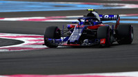 Pierre Gasly v kvalifikaci ve Francii