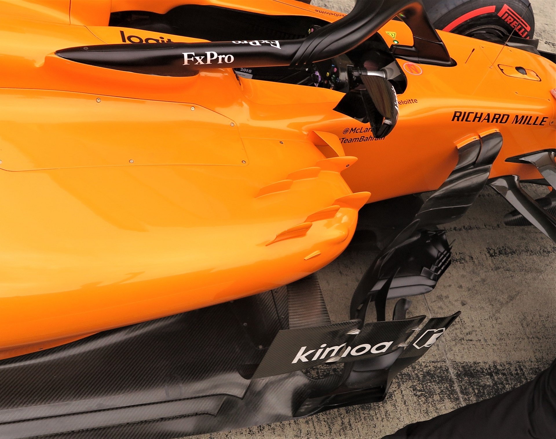 Deflektory McLarenu
