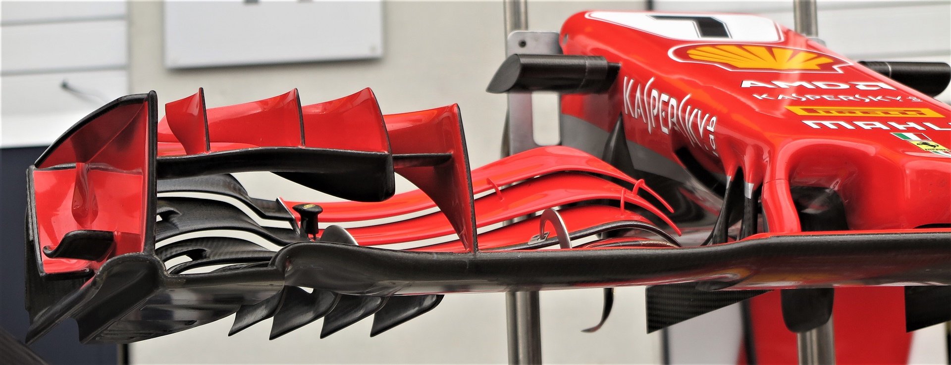 V Rakousku jsme podrobně prozkoumávali monopost Ferrari, do Silverstone vezou další vylepšení aerodynamiky