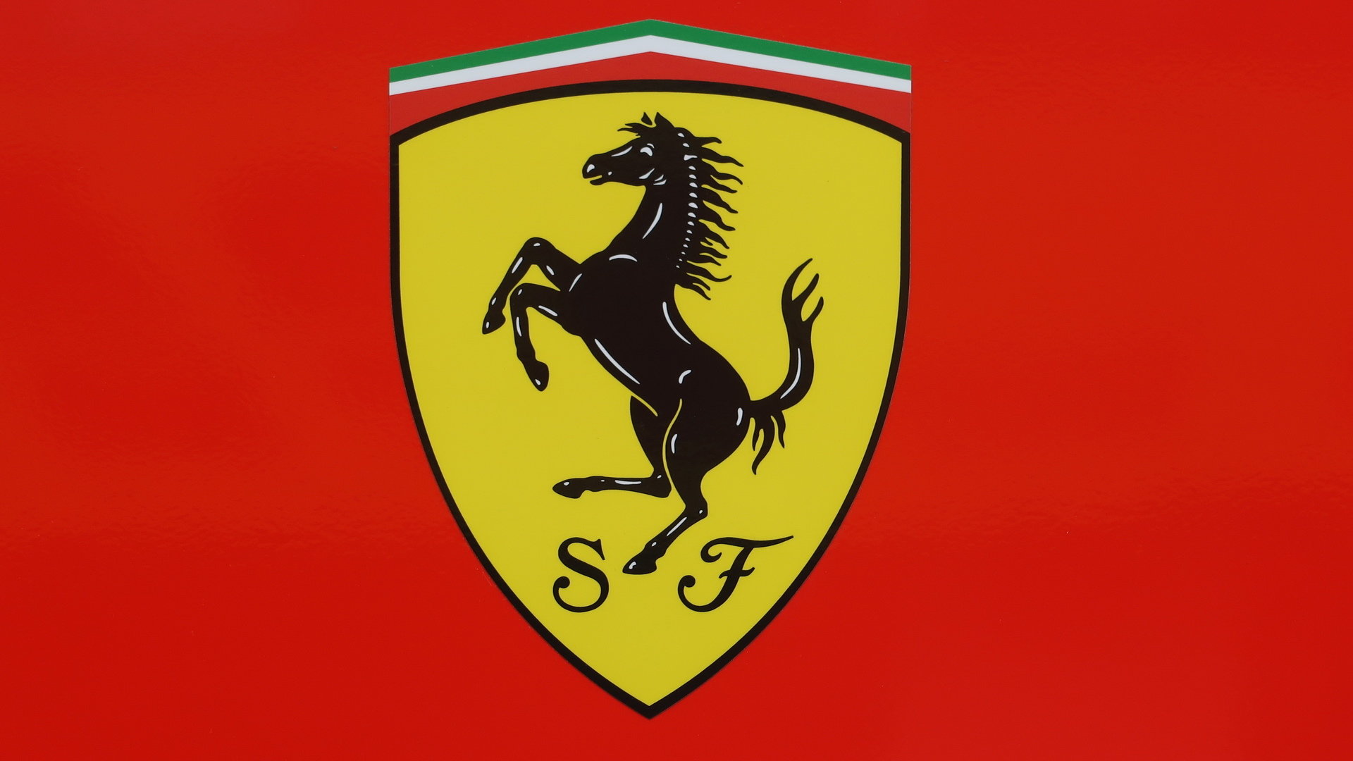 Logo Ferrari v Rakousku