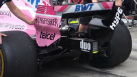 Zadní část vozu Force India v Rakousku