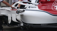 Detail vozu Sauber v Rakousku