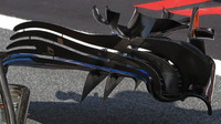 Detal vozu Toro Rosso při 3. sobotním tréninku v Rakousku