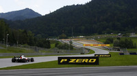 Romain Grosjean v kvalifikaci v Rakousku