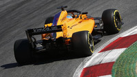 Fernando Alonso v závodě v Rakousku