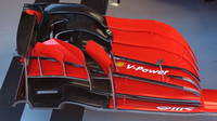 Detail předního křídla Ferrari SF71H v Rakousku