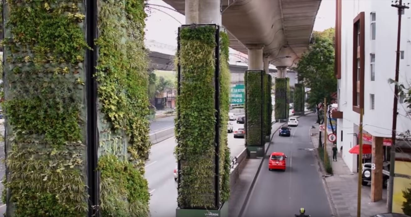 Projekt ViaVerde se zdá být zajímavým způsobem, jak ve městech zajistit čistší vzduch