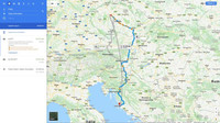 Ukázky plánovačů tras - Google Maps
