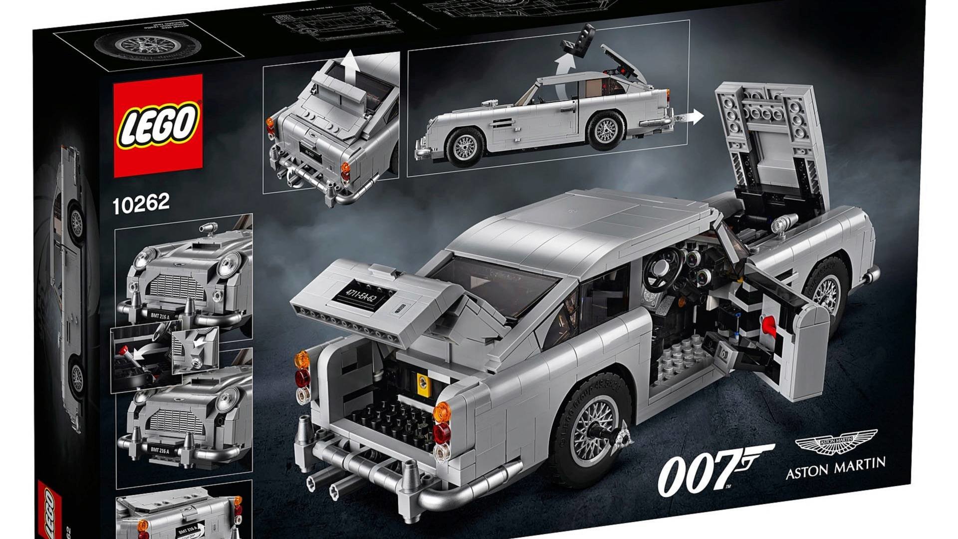 Společnost Lego představila Aston Martin DB5 inspirovaný bondovkou Goldfinger