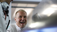 Valtteri Bottas v tréninku v Německu