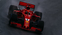 Sebastian Vettel v kvalifikaci v Německu