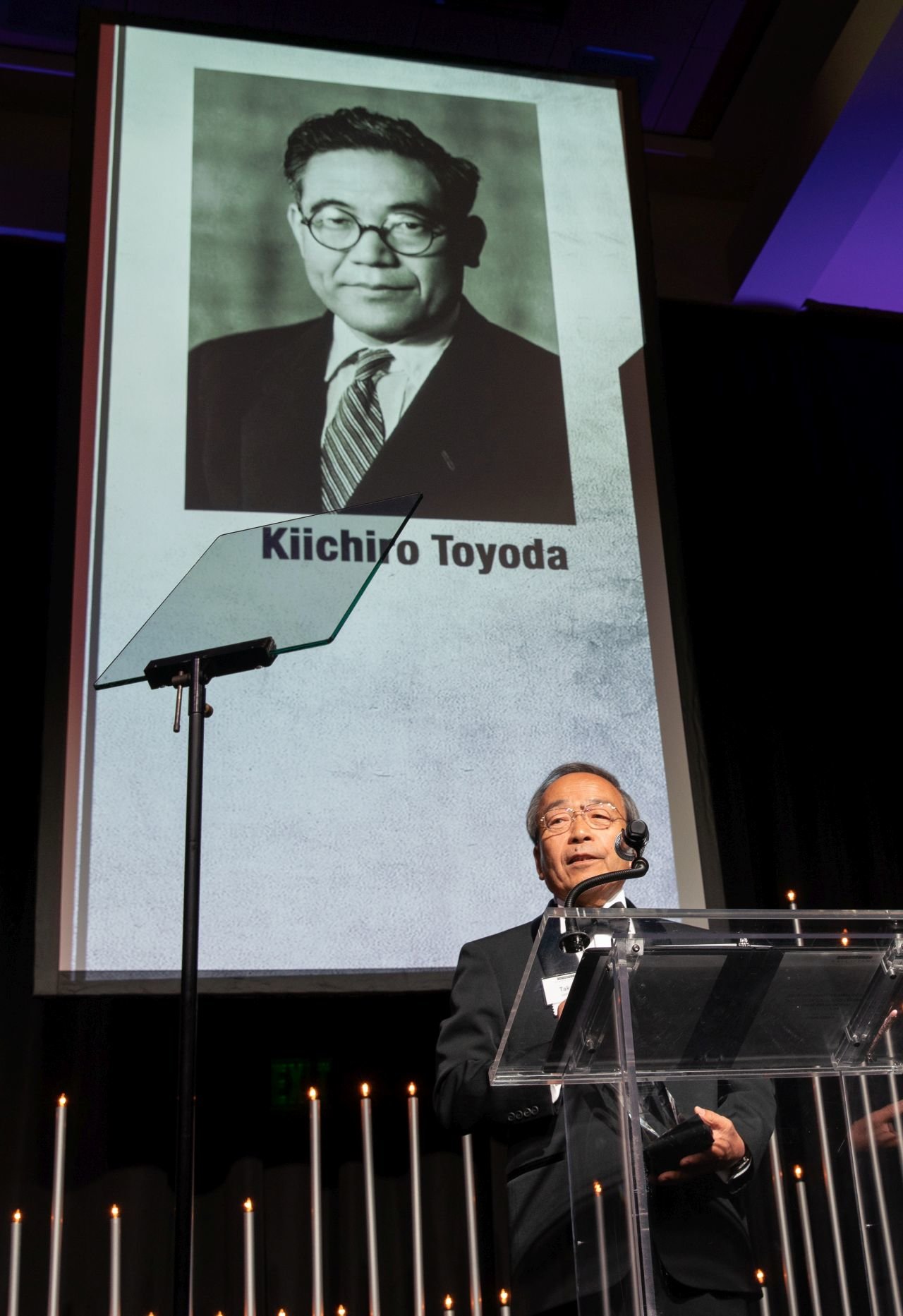 Zakladatel Toyota Motor Corporation Kiičiro Toyoda byl uveden do automobilové síně slávy