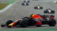 Max Verstappen v závodě v Německu