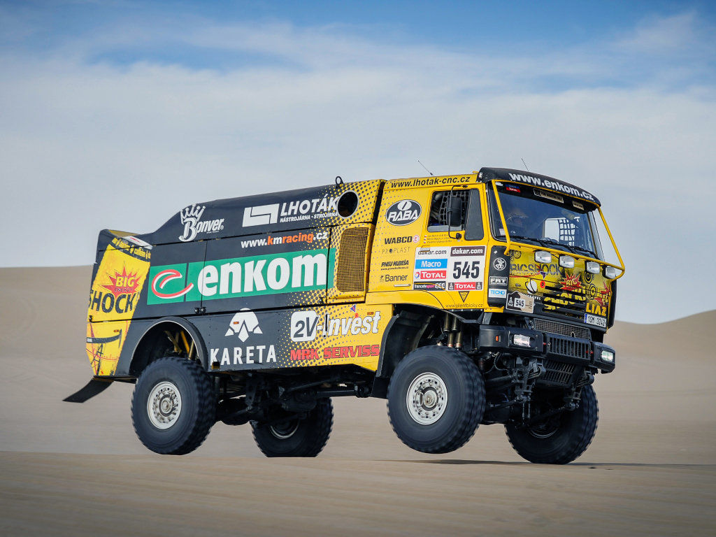 LIAZ 111.154 na závodech Rally Dakar