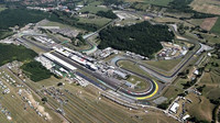 Letecký pohled na Hungaroring