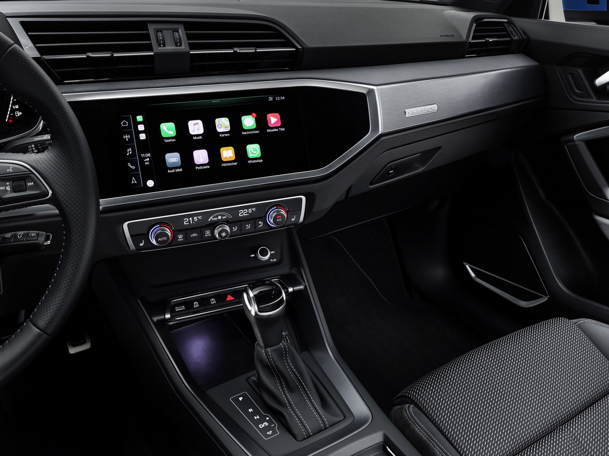 Interiér: Druhá generace Audi Q3