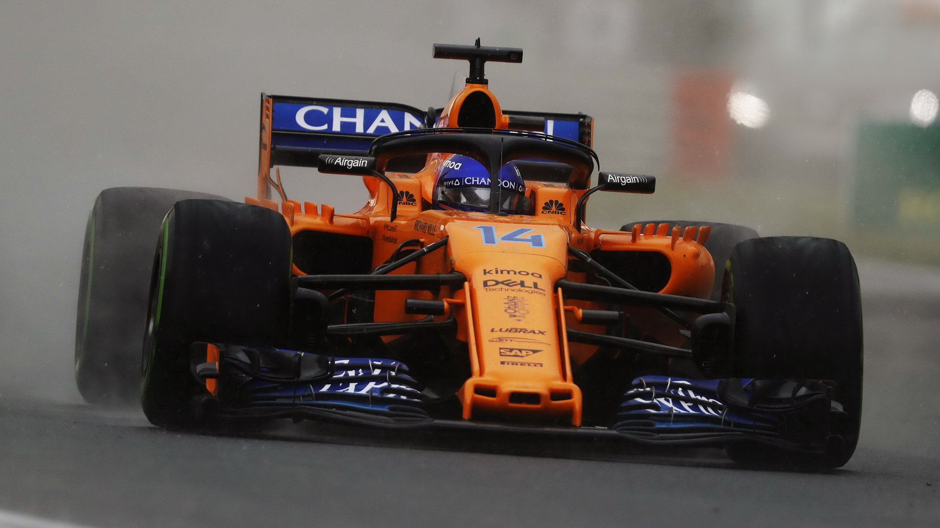 Fernando Alonso za deštivé kvalifikace v Maďarsku
