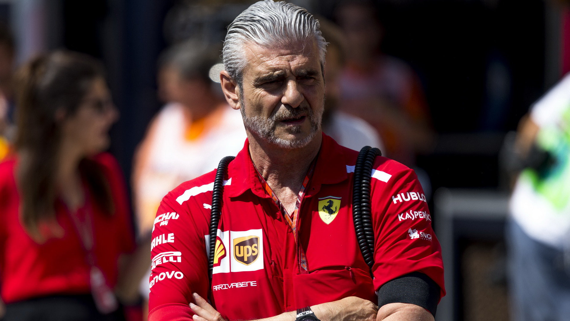Maurizio Arrivabene se zvýšeným zájmem sleduje výkony mladého Schumachera