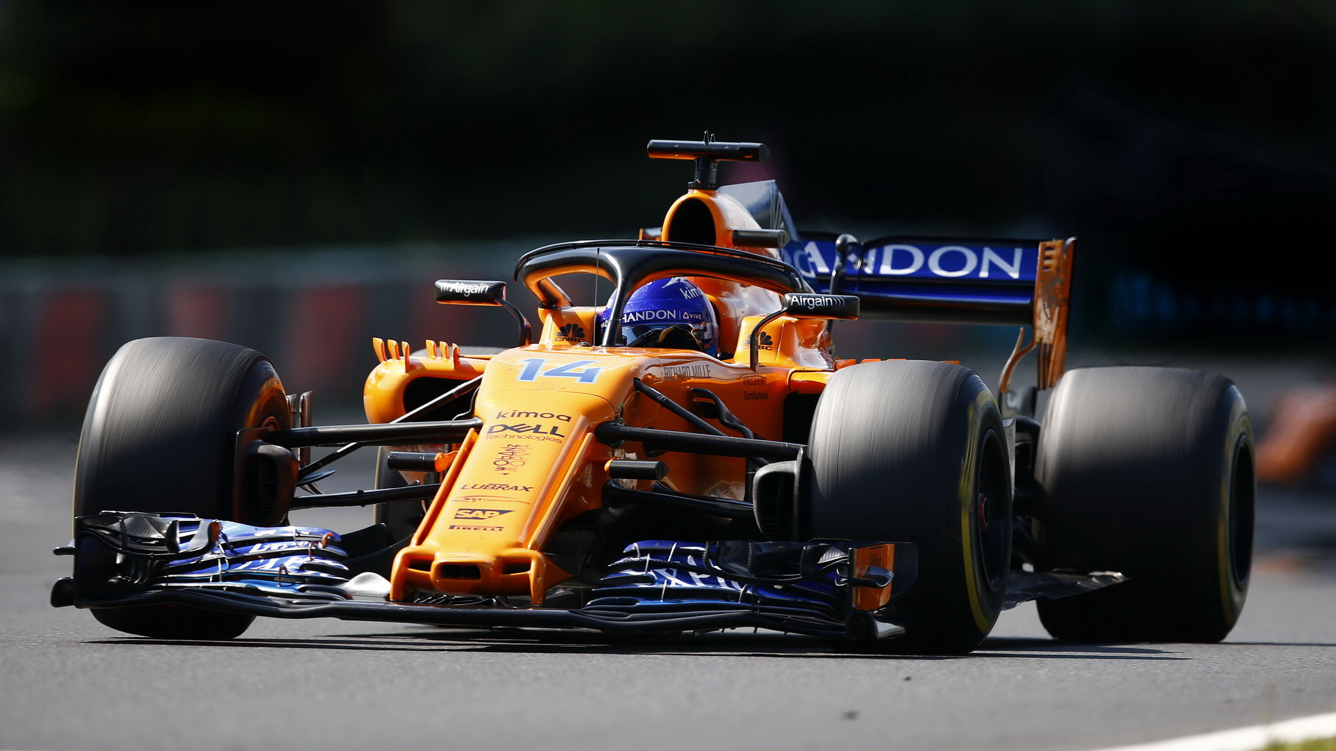 Fernando Alonso s McLarenem MCL33