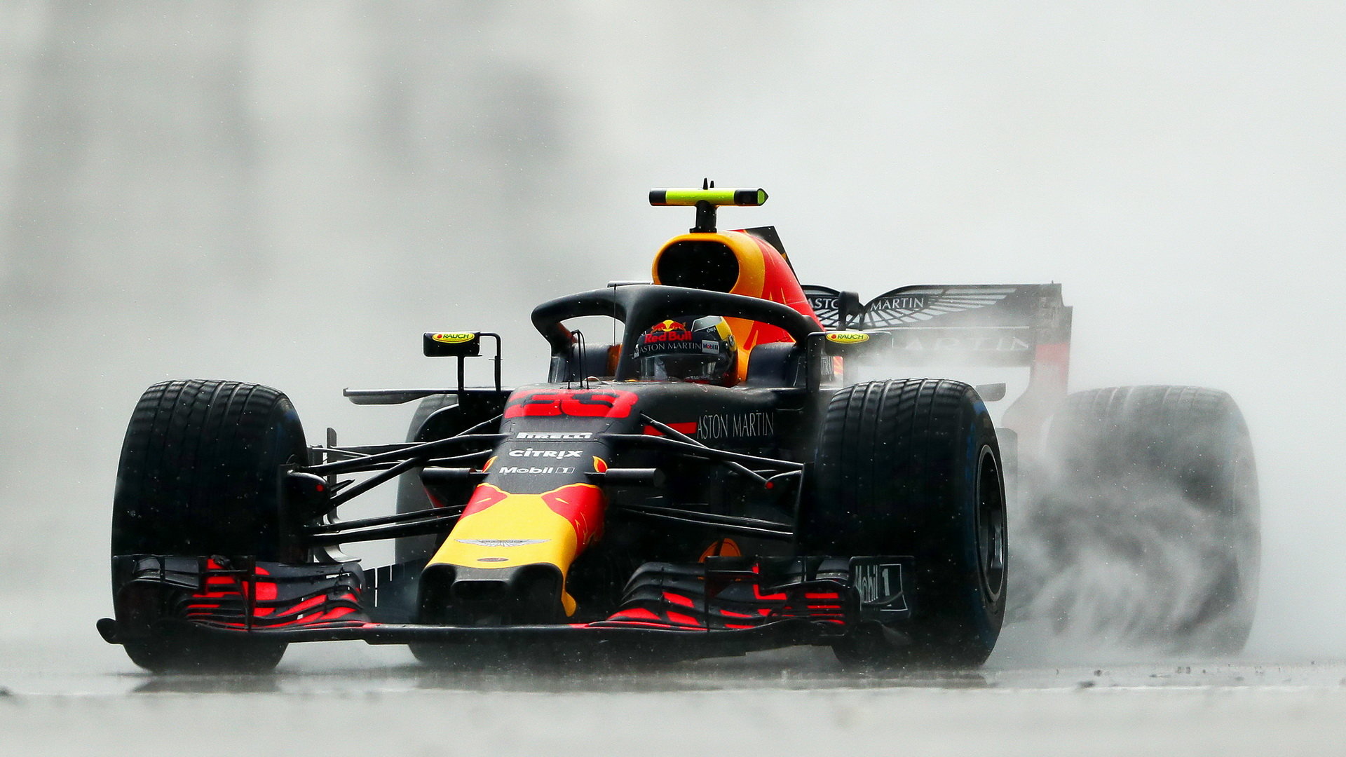 Max Verstappen za deštivé kvalifikace v Maďarsku
