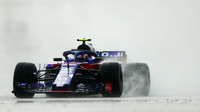 Pierre Gasly za deštivé kvalifikace v Maďarsku