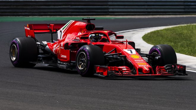 Kimi Räikkönen prožil v Monze úspěšnou sobotu
