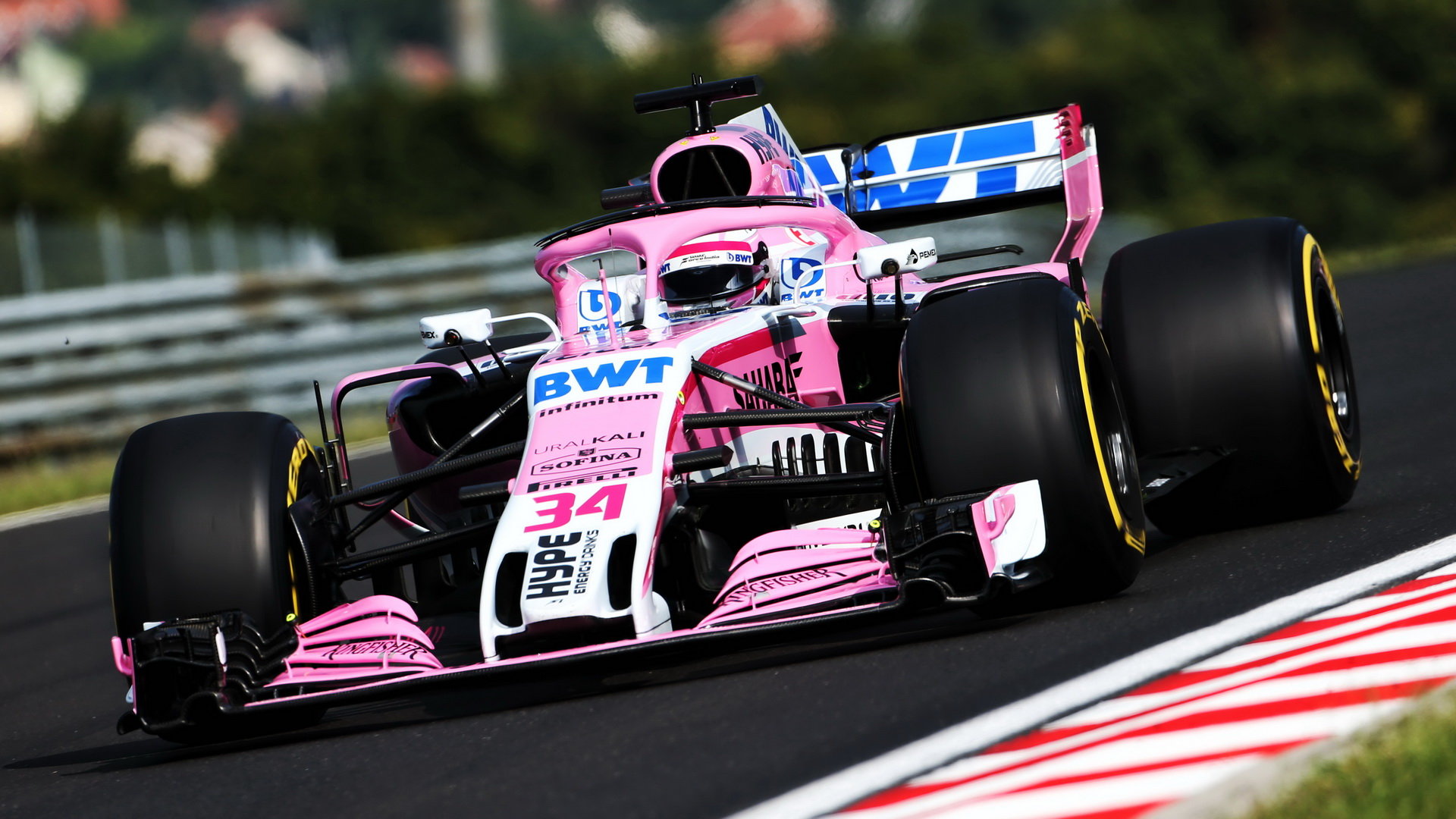 Force India při testech v Maďarsku minulý týden nechyběla