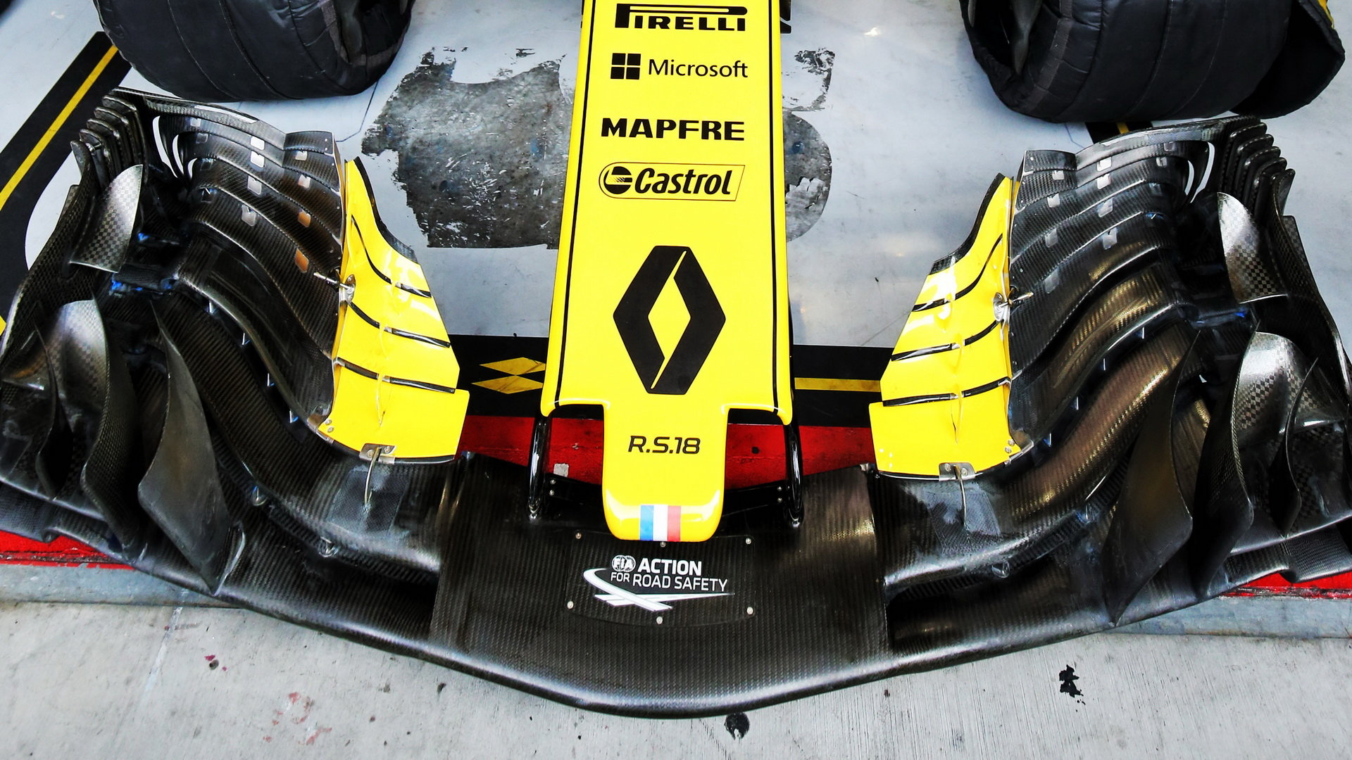 V Německu představil Renault nový koncept předního křídla a několik dalších souvisejících vylepšení