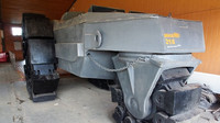 Alkett VsKfz 617 Minenräumer v ruském tankovém muzeu v Kubince (Zdroj:Wikimedia/ Alf van Beem)