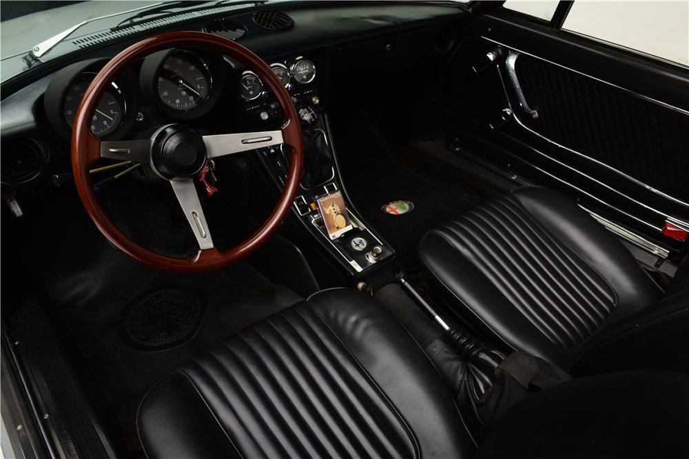 Alfa Romeo Spider z roku 1976, jejímž prvním vlastníkem byl legendární boxer Muhammad Ali