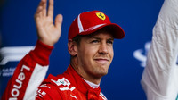 Sebastian Vettel po kvalifikaci v Belgii