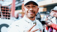 Lewis Hamilton po kvalifikaci v Belgii
