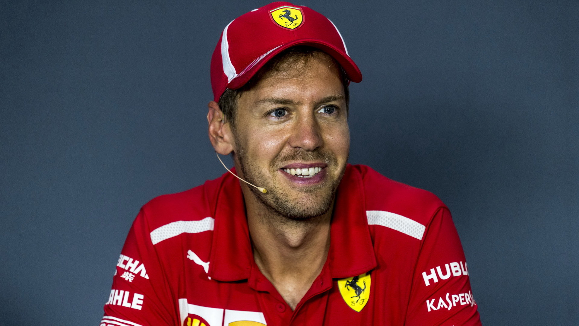 Sebastian Vettel na čtvrteční tiskovce