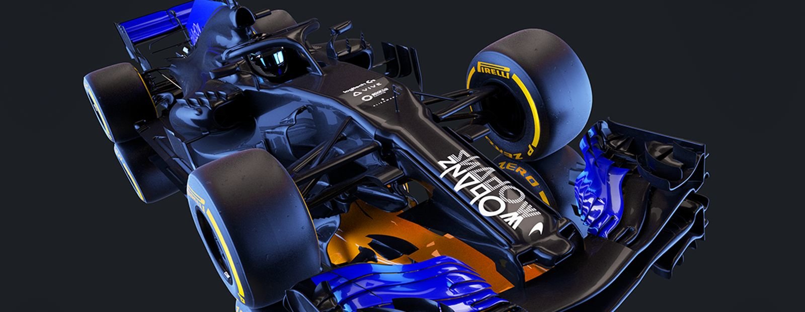 Odlišný koncept barveného zbarvení McLarenu