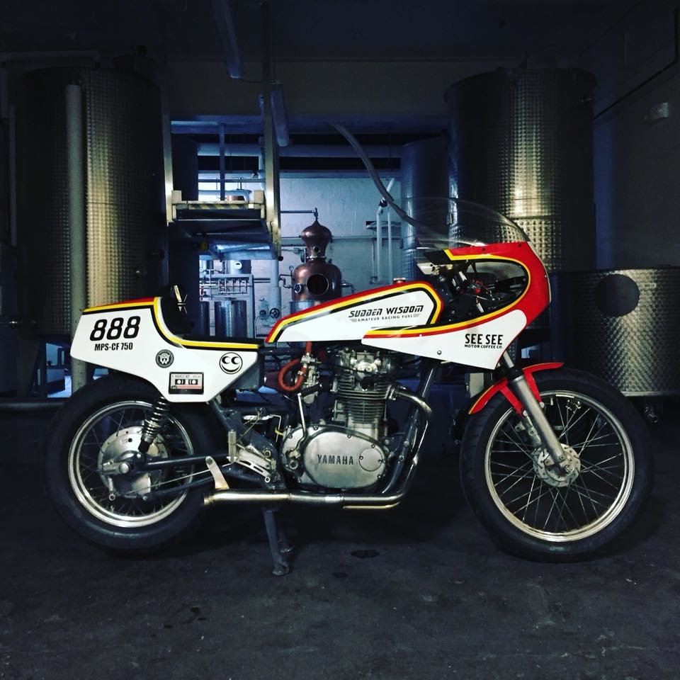 Vodkou pohánění motocykl Yamaha dokázal překonat rychlostní rekord (Foto: Facebook/Montgomery Distillery)