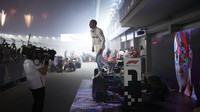 Lewis Hamilton po vítězném závodě v Singapuru
