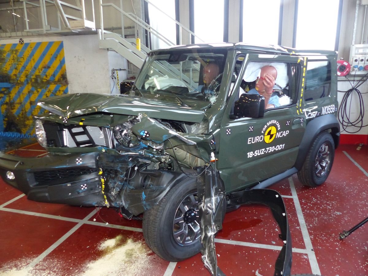 Crash Test Suzuki Jimny