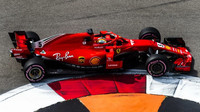 Sebastian Vettel s Ferrari SF71H v Rusku