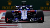 Brendon Hartley při tréninku v Soči