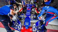 Brendon Hartley při tréninku v Soči