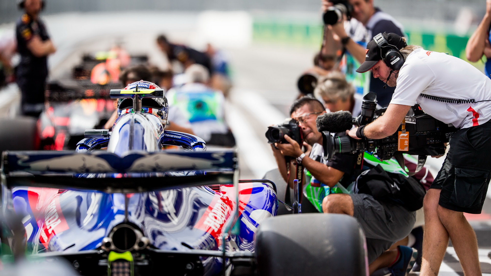 Pierre Gasly při tréninku v Soči