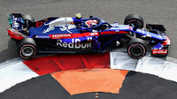 Pierre Gasly při tréninku v Soči