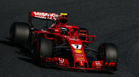 Kimi Räikkönen v závodě v Japonsku