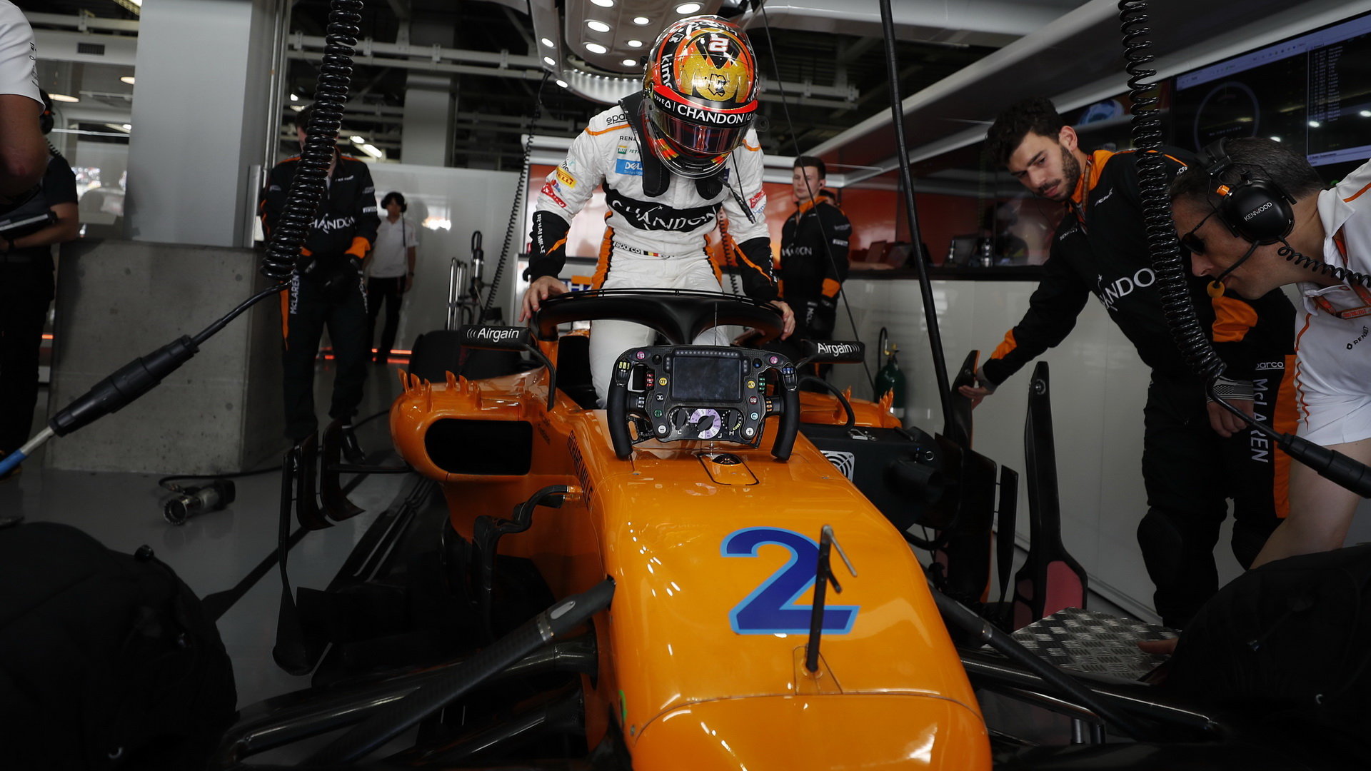 Stoffel Vandoorne před závodem v Japonsku