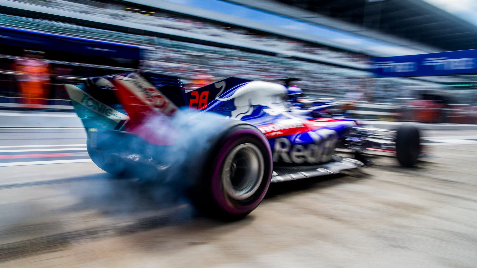 Brendon Hartley v závodě v Rusku