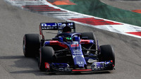 Brendon Hartley v závodě v Rusku