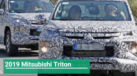 Špionážní fotografie z testování Mitsubishi L200 / Triton