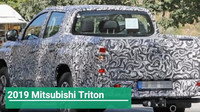 Špionážní fotografie z testování Mitsubishi L200 / Triton